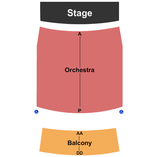 Miniaci Performing Arts Center Hadestown Seating Chart